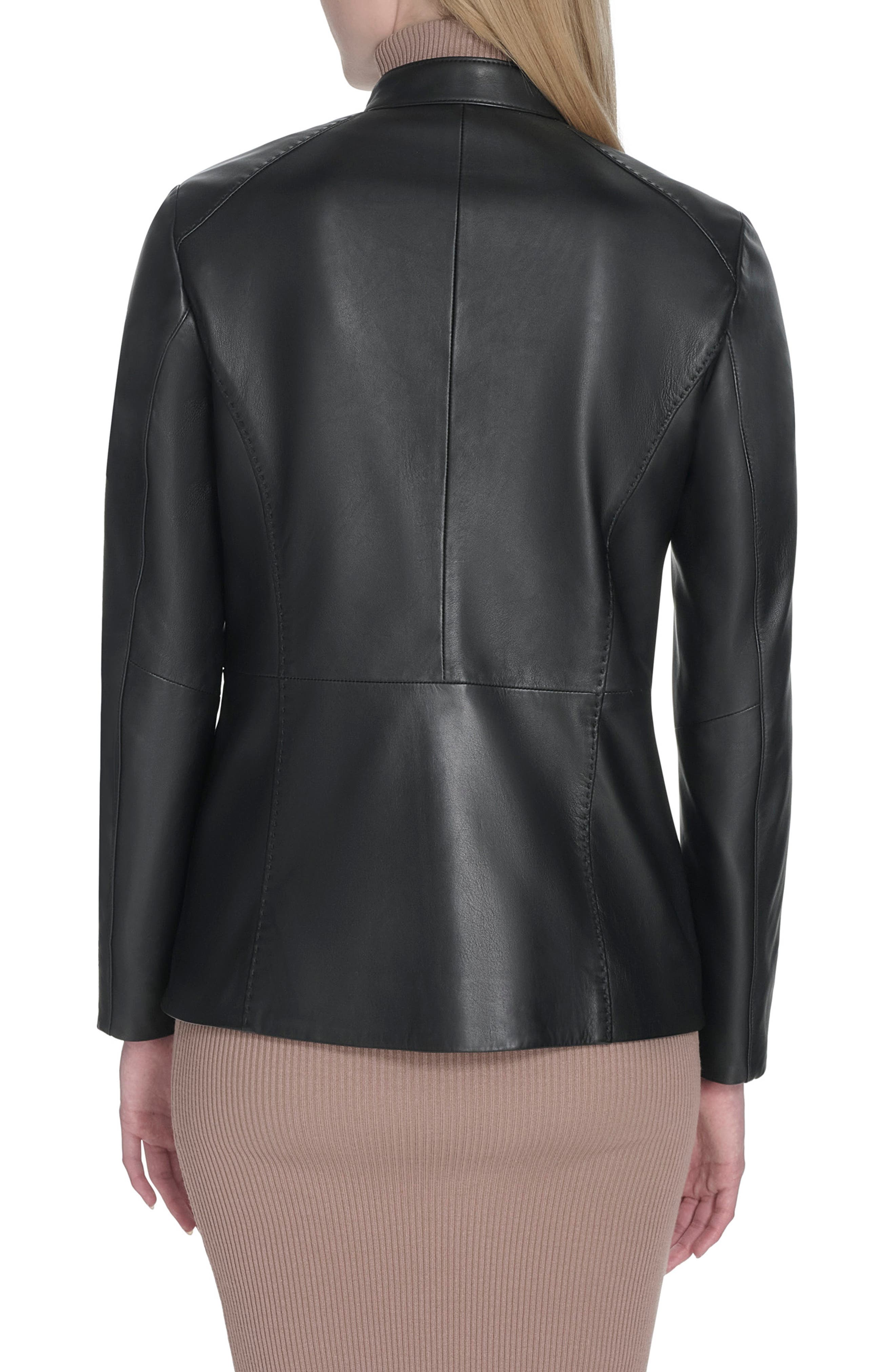 Leather Biker Jacket - image 2