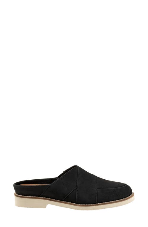 Softwalk ® Wessex Mule In Black Nubuck