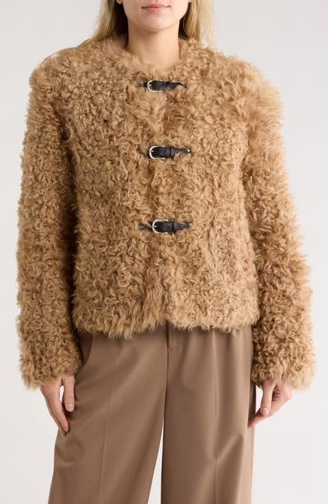 Sabrina Genuine Shearling Coat