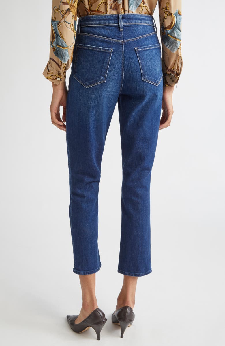L'AGENCE Celestia Slim Fit Crop Jeans, Alternate, color,