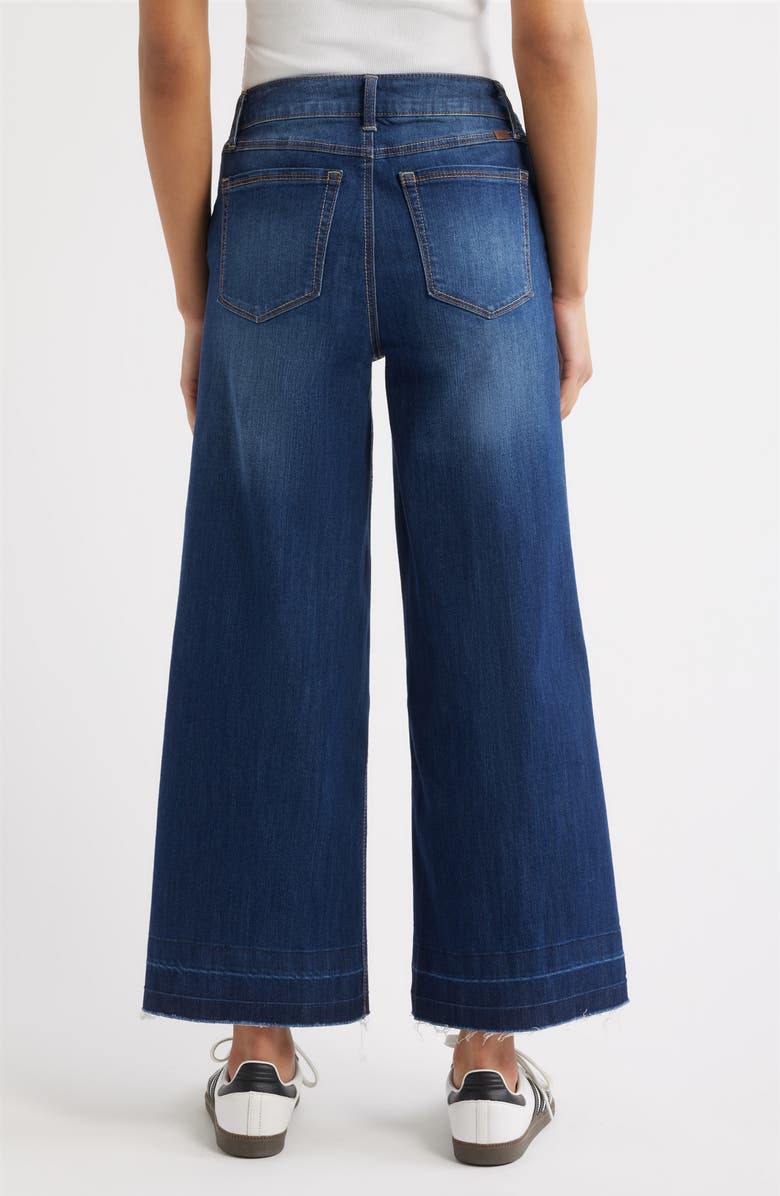 1822 Denim Release Hem High Waist Wide Leg Jeans, Alternate, color, Ziggy