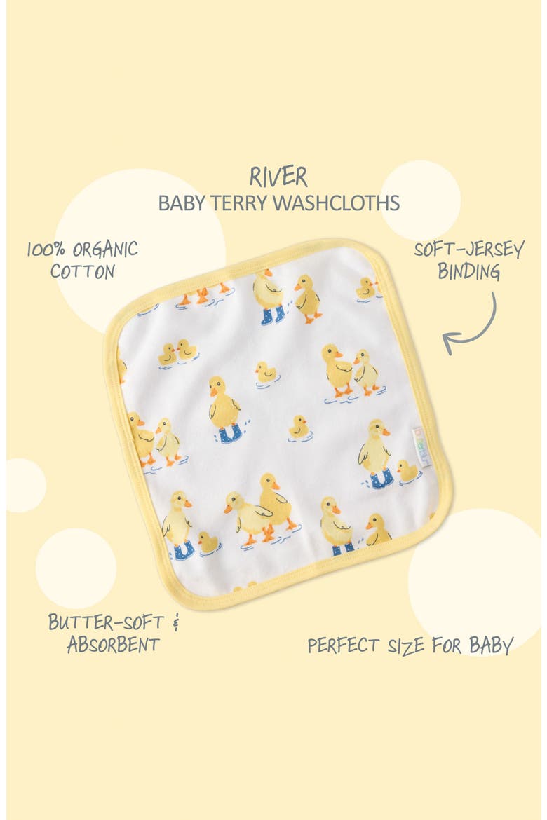 River 10-Pack Washcloths, Alternate, color, PUDDLE JUMPERS