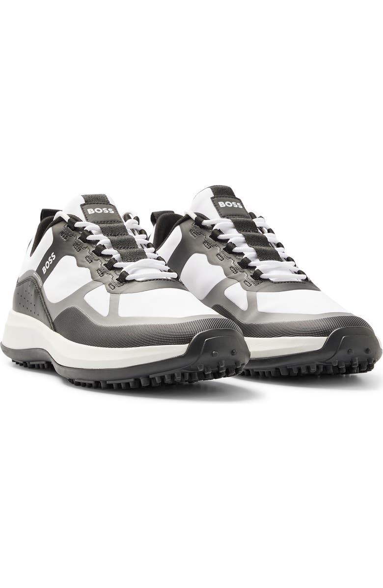 BOSS Cedric Runn LYMX Golf Shoe, Main, color, Open Wht