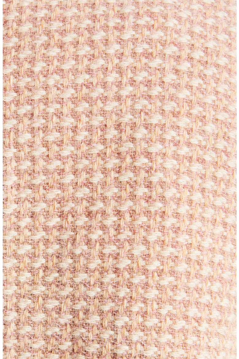 Rankle Wool Tweed Topcoat, Alternate, color, ROSE