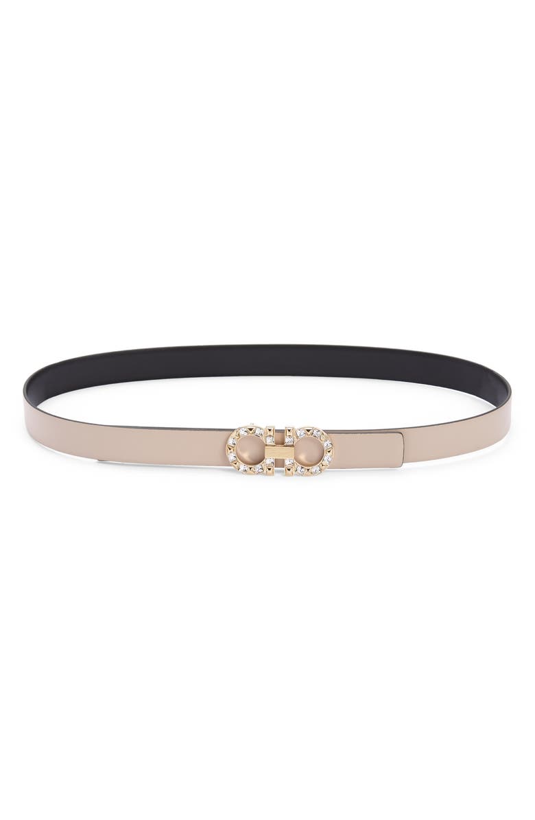 FERRAGAMO New Double Gancio Belt, Alternate, color, 