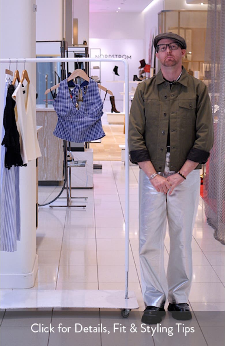 Whimsy Gingham Halter Top, sales video thumbnail