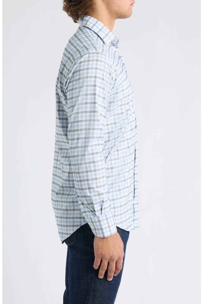 Lucas Performance Twill Sport Shirt, Alternate, color, WHITE