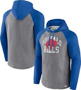 FANATICS Men's Fanatics Branded Heather Gray Buffalo Bills Favorite Arch Raglan Pullover Hoodie