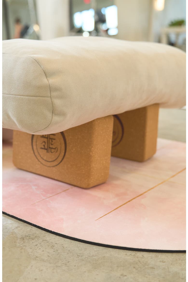 Align & Restore Set - Meraki  Mat Suede Rose Quartz Design Set - Vegan Suede, Alternate, color, Rose Quartz