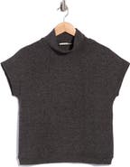 CYRUS Heather Knit Funnel Neck Top