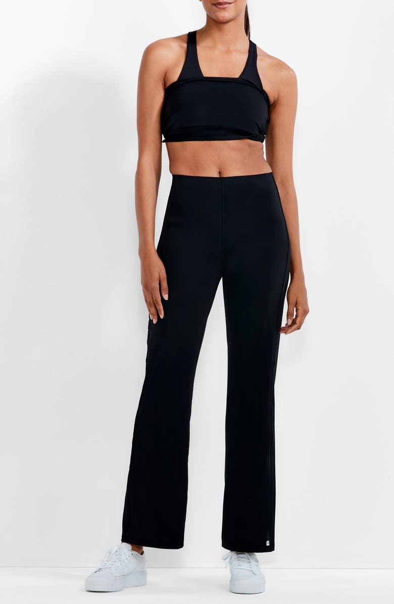 NZ ACTIVE by NIC+ZOE Soft Flare Leggings, Alternate, color, 