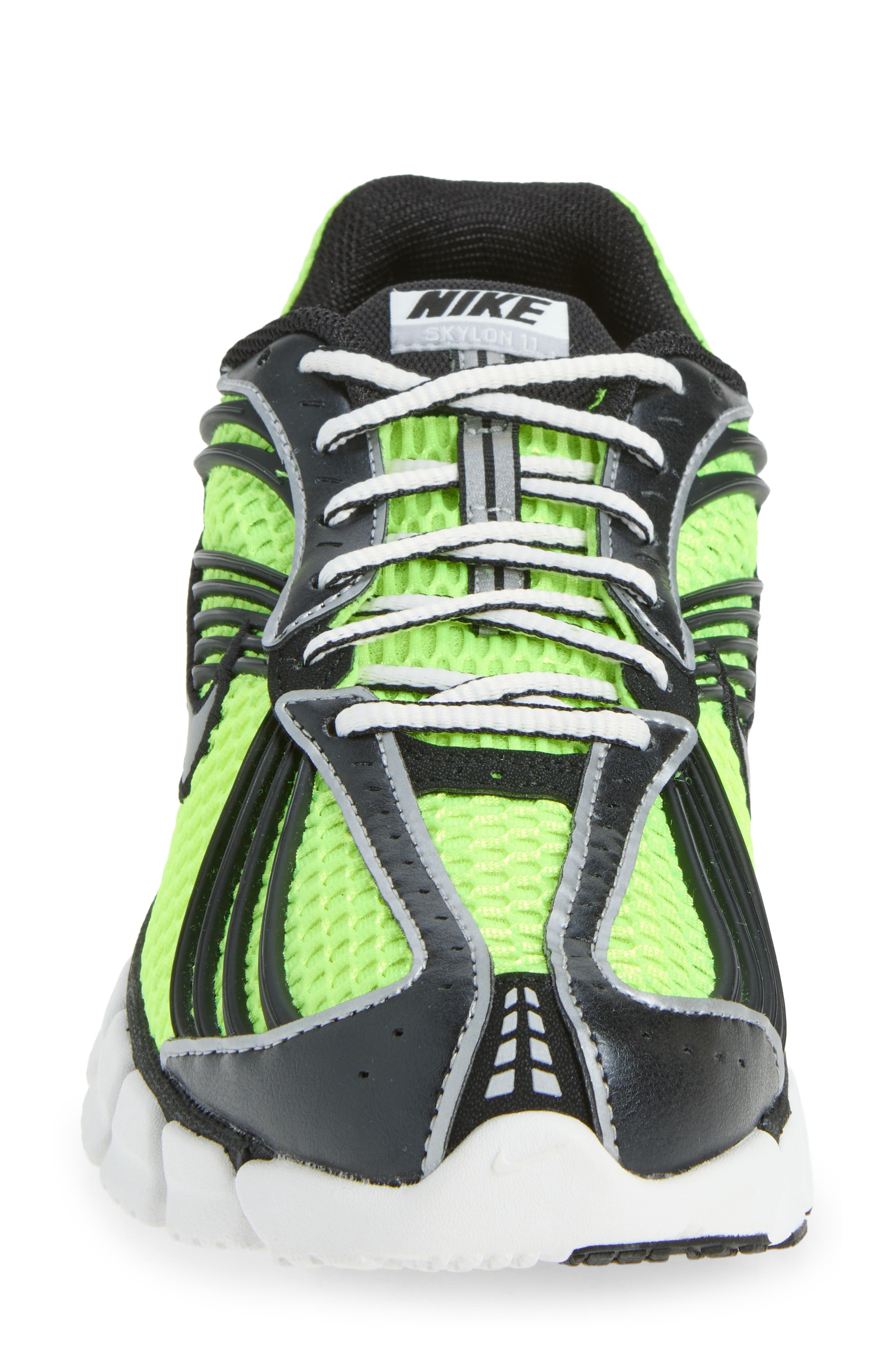 Zoom Skylon 11 Sneaker, Alternate, color, VOLT/ SILVER/ BLACK/ WHITE