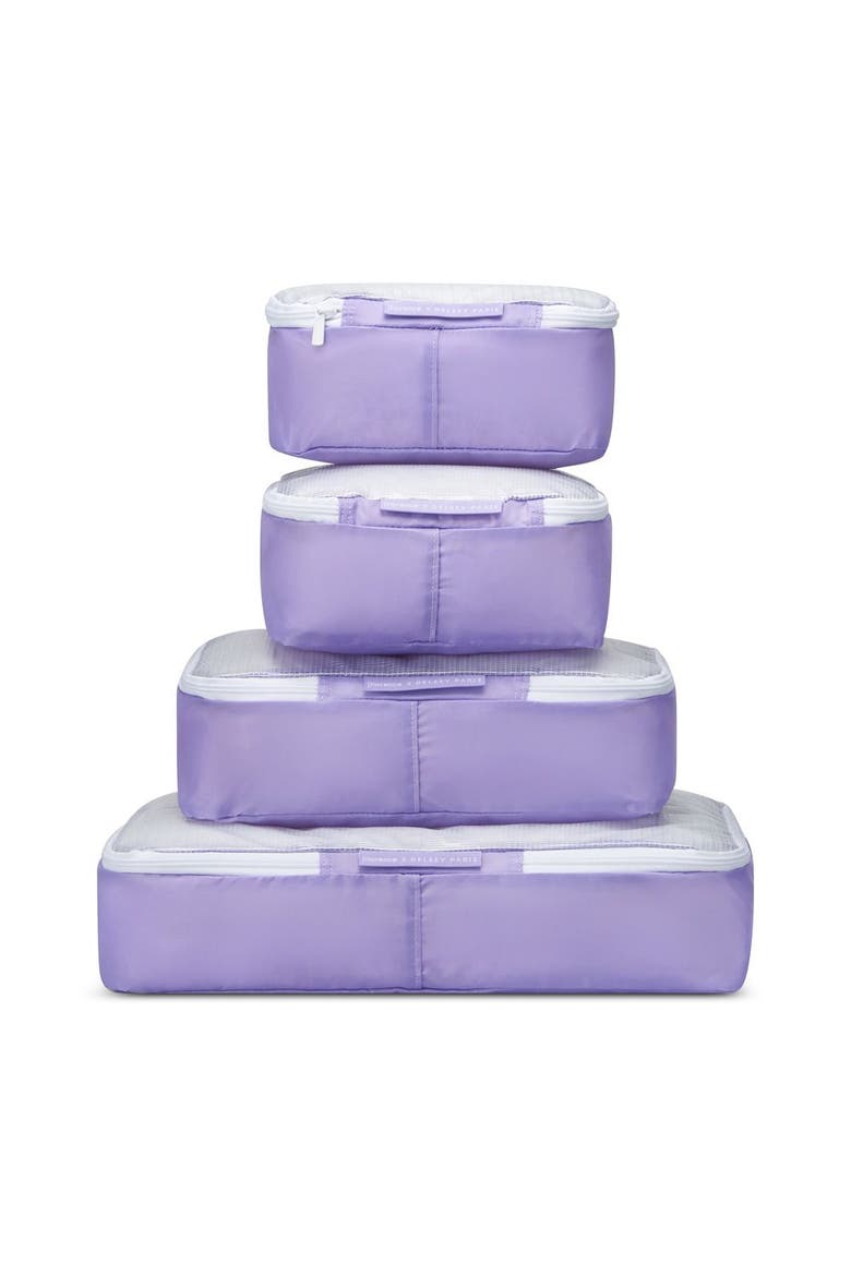 No Drama Packing Cubes Set, Alternate, color, Lavender