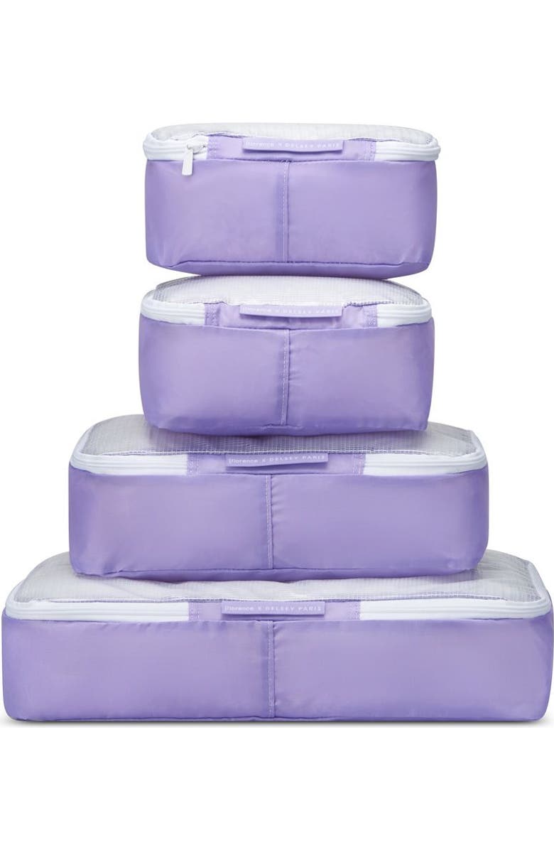 Florence by Mills No Drama Packing Cubes Set, Alternate, color, Lavender