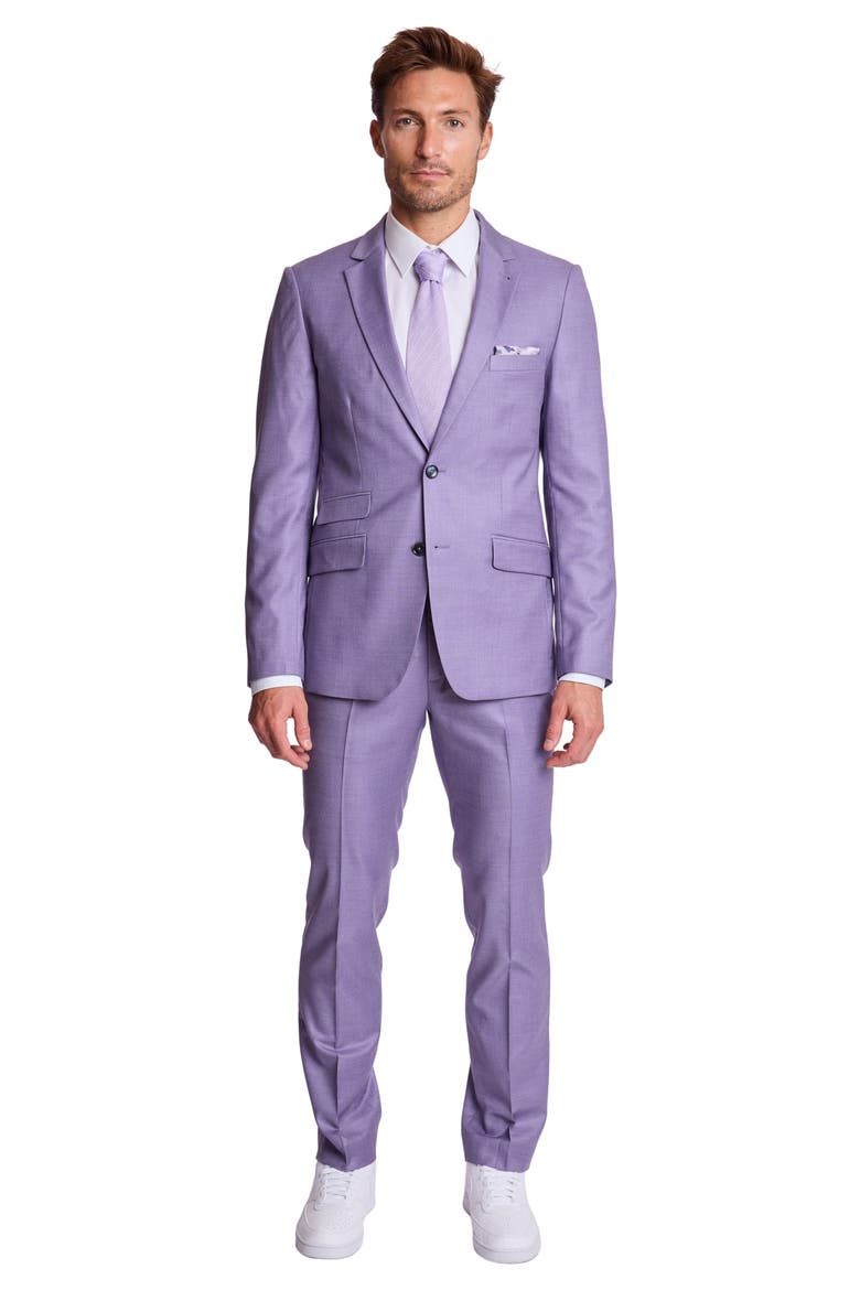 Dover Slim Fit Sport Coat, Alternate, color, LAVENDER SHARK