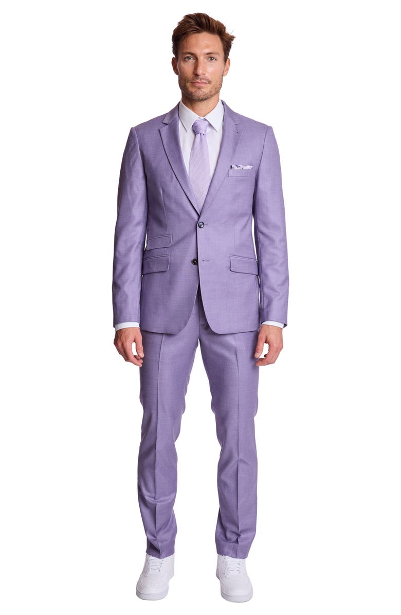 PAISLEY & GRAY Dover Slim Fit Sport Coat, Alternate, color, Lavender Shark