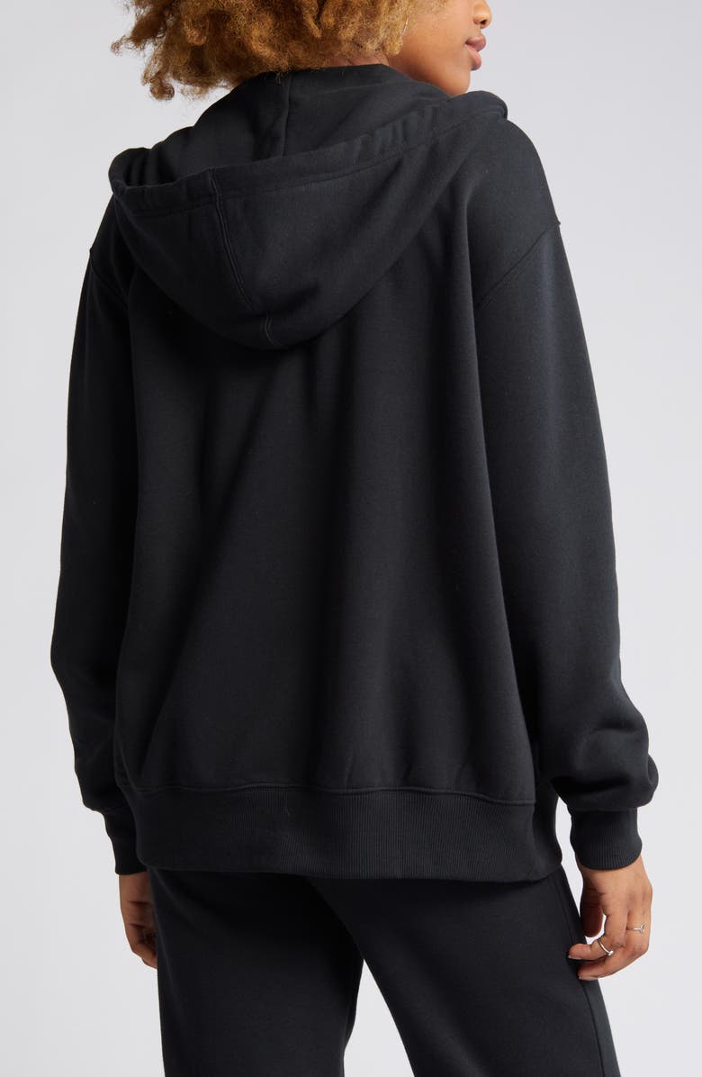 BP. Oversize Cotton Blend Zip-Up Hoodie, Alternate, color,