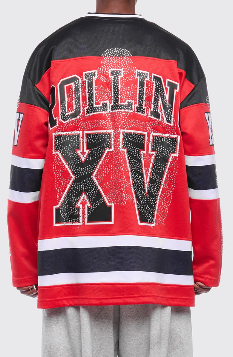 Rolling Loud Bones Hockey Jersey, Alternate, color, Red