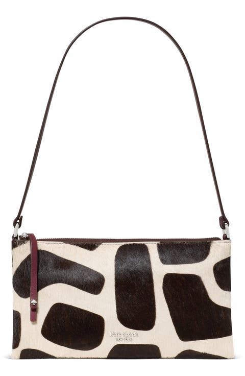 Fling Calf Hair Shoulder Bag