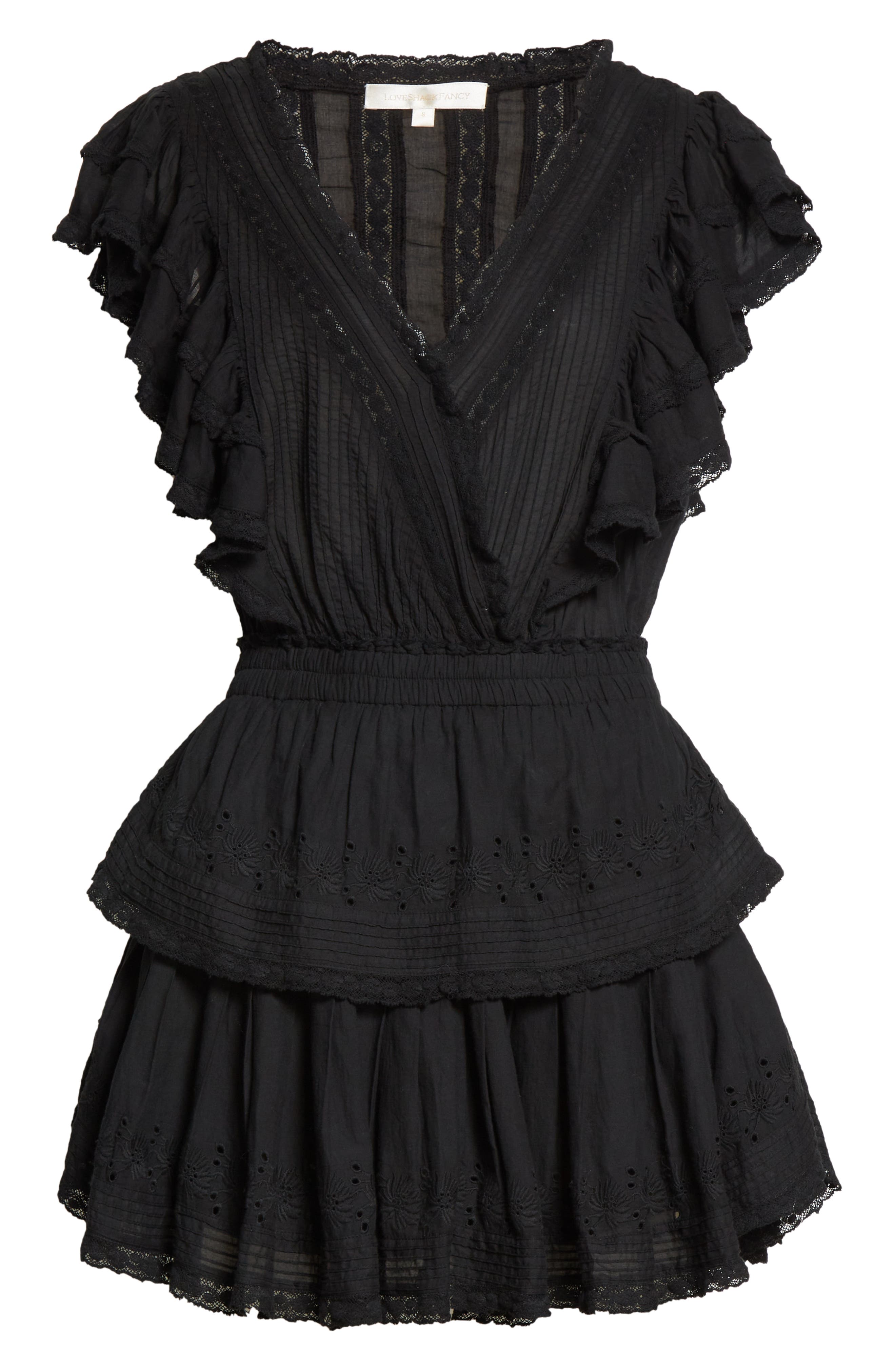 love shack fancy gwen mini dress LoveShackFancy | Gwen Mini Dress | XL