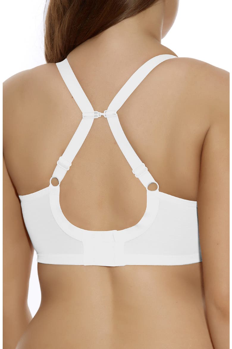 Energise Full Figure Sports Bra, Alternate, color, WHT