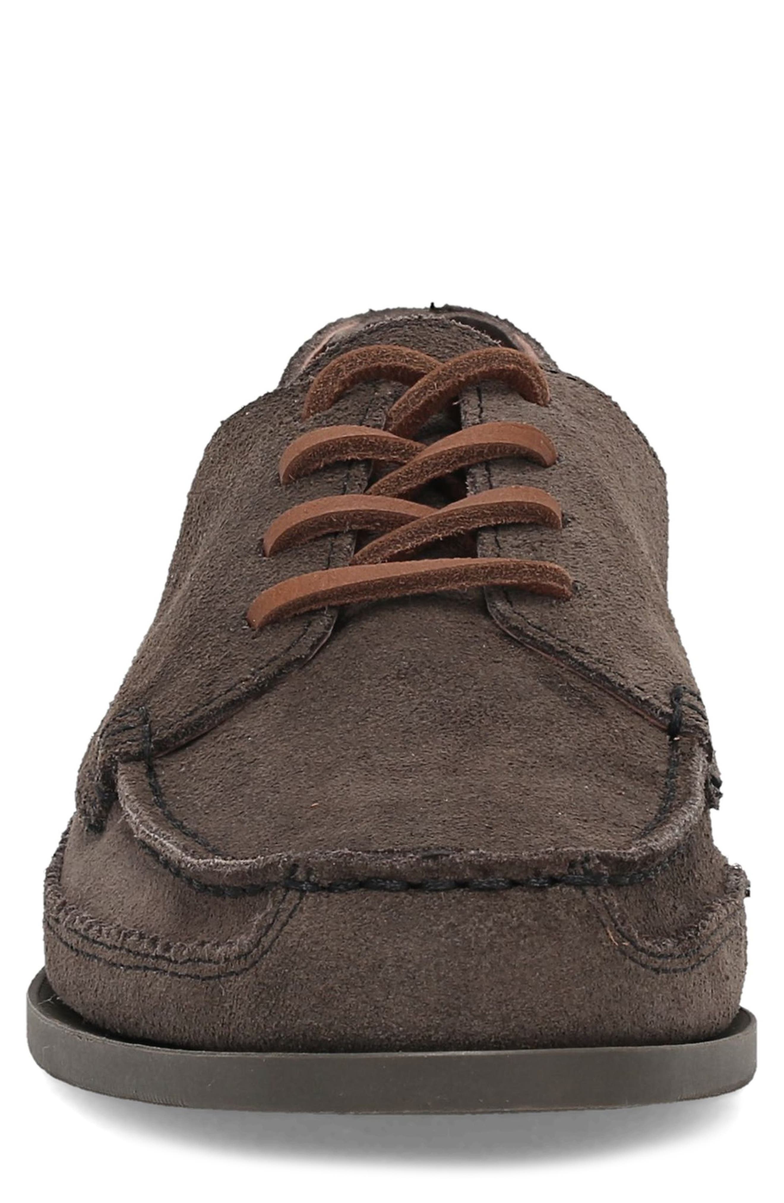 Frye Mason Moc Toe Derby, Alternate, color, Storm Grey