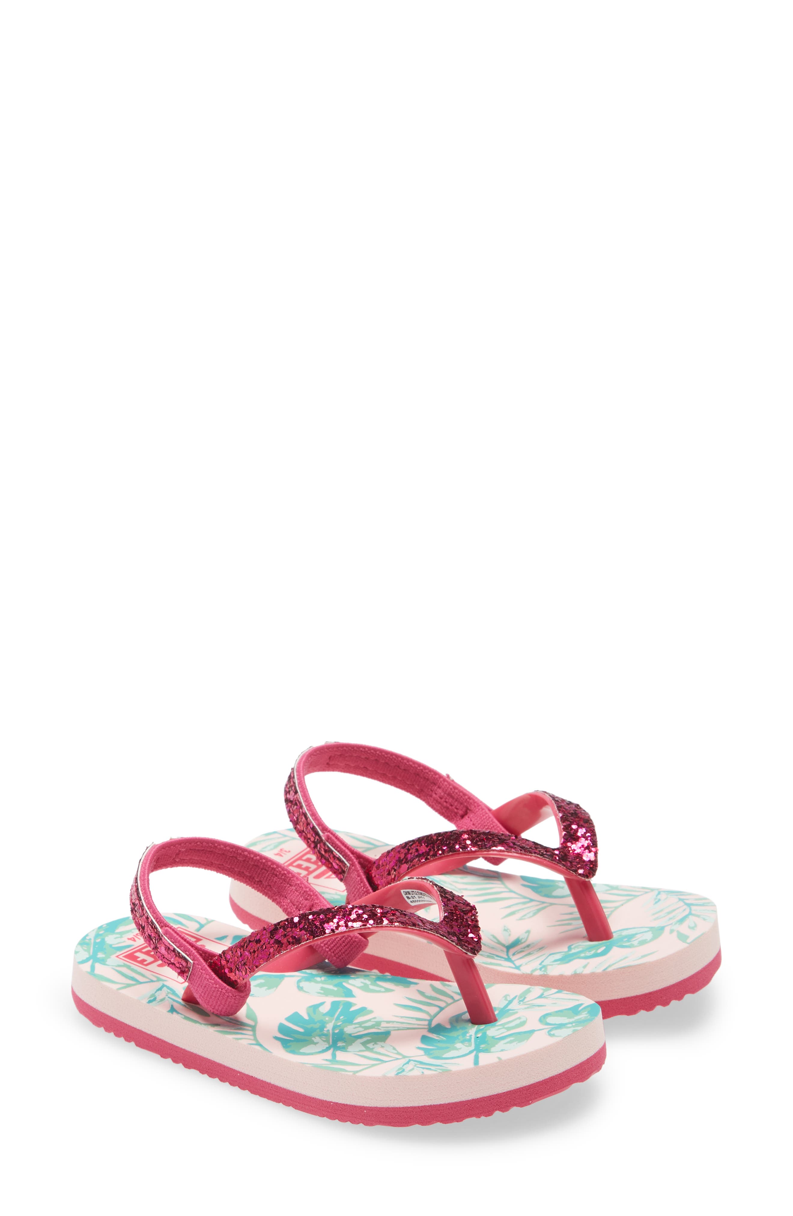 Little Stargazer Print Flip Flop, Main, color, PARADISE