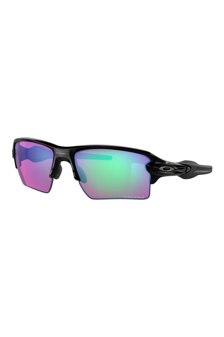 Flak 2.0 XL 59mm Polarized Sunglasses, Alternate, color, POLISHED BLACK / PRIZM GOLF