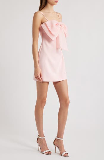 Zilla Bow Cocktail Minidress