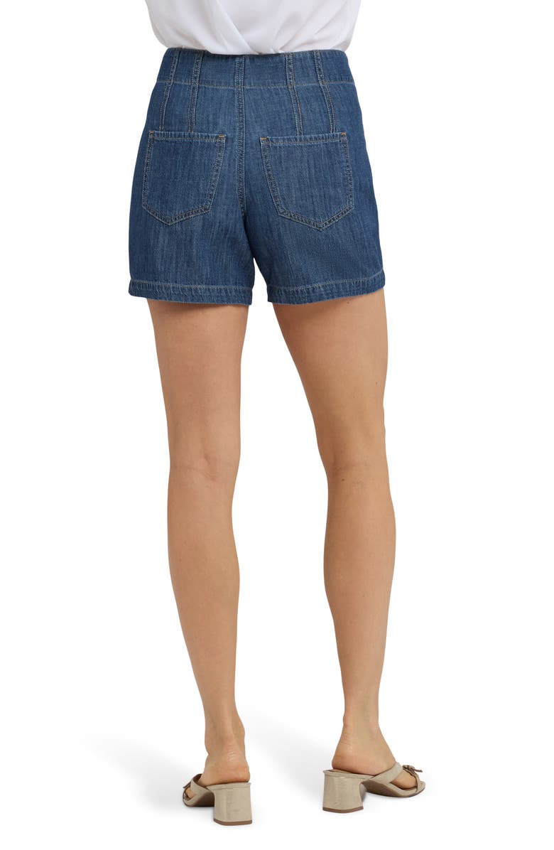 NYDJ Briella Embellished Welt Pocket Denim Shorts, Alternate, color, 