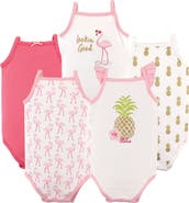 Hudson Baby Soft Cotton Sleeveless Infant Bodysuits