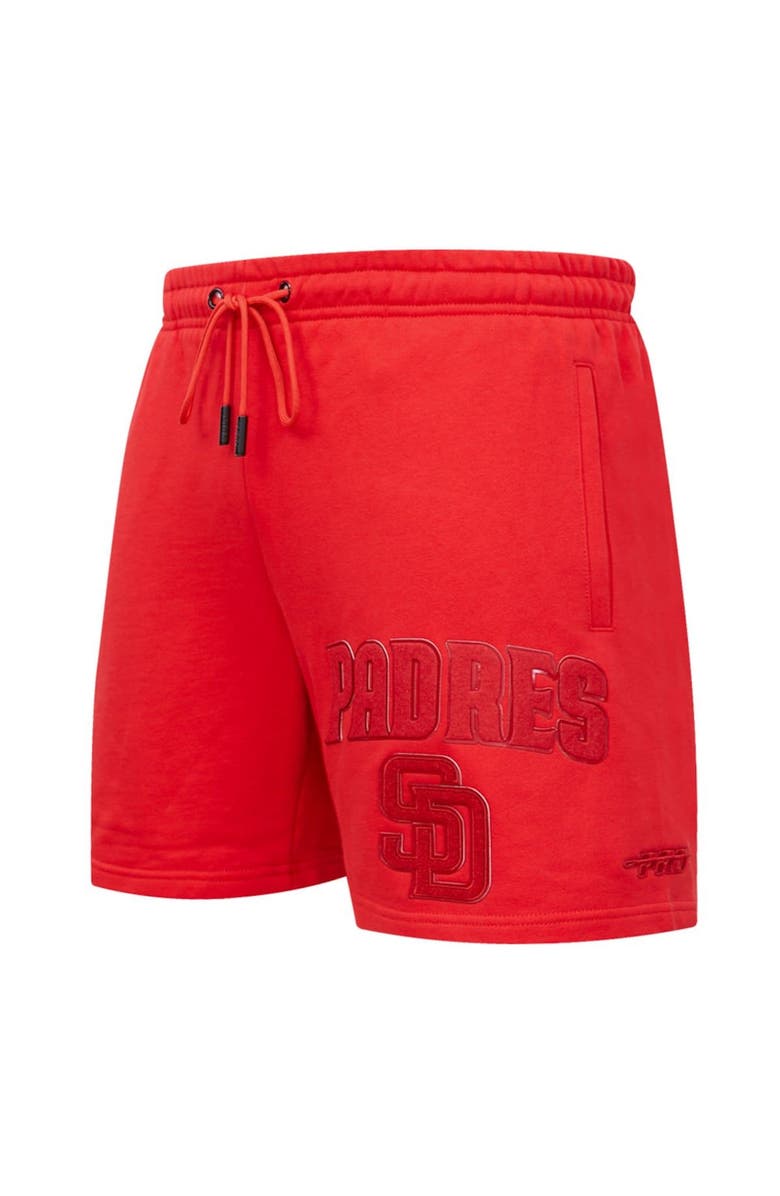 PRO STANDARD Men's Pro Standard San Diego Padres Triple Red Classic Shorts, Alternate, color, Red