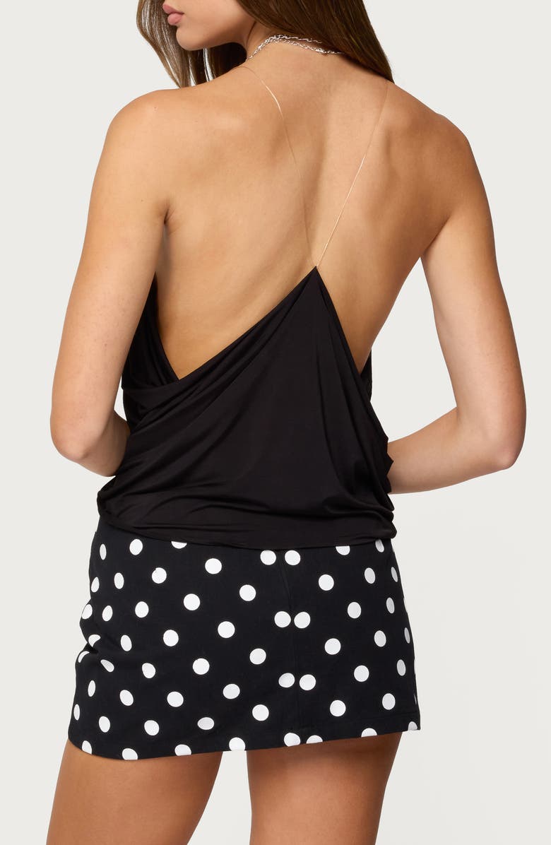 EDIKTED Ainsley Wrap Front Top, Alternate, color, 