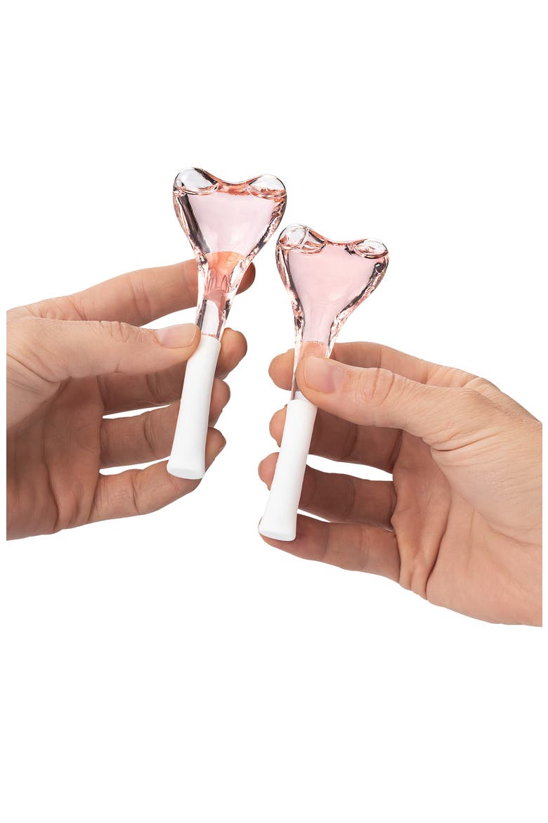 Petite Cryo Sculpting Hearts Duo, Alternate, color, PINK