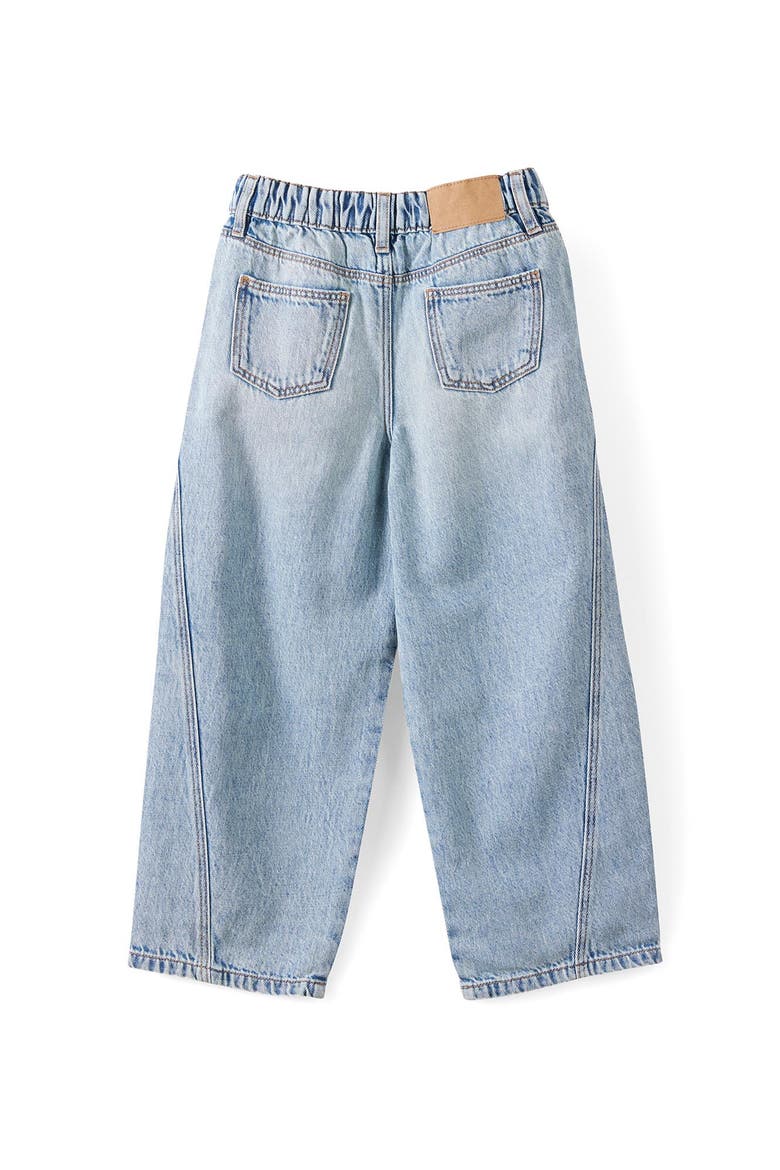 Kid's Unisex Super Barrel Leg Denim Jean, Alternate, color, Airlie Light Blue