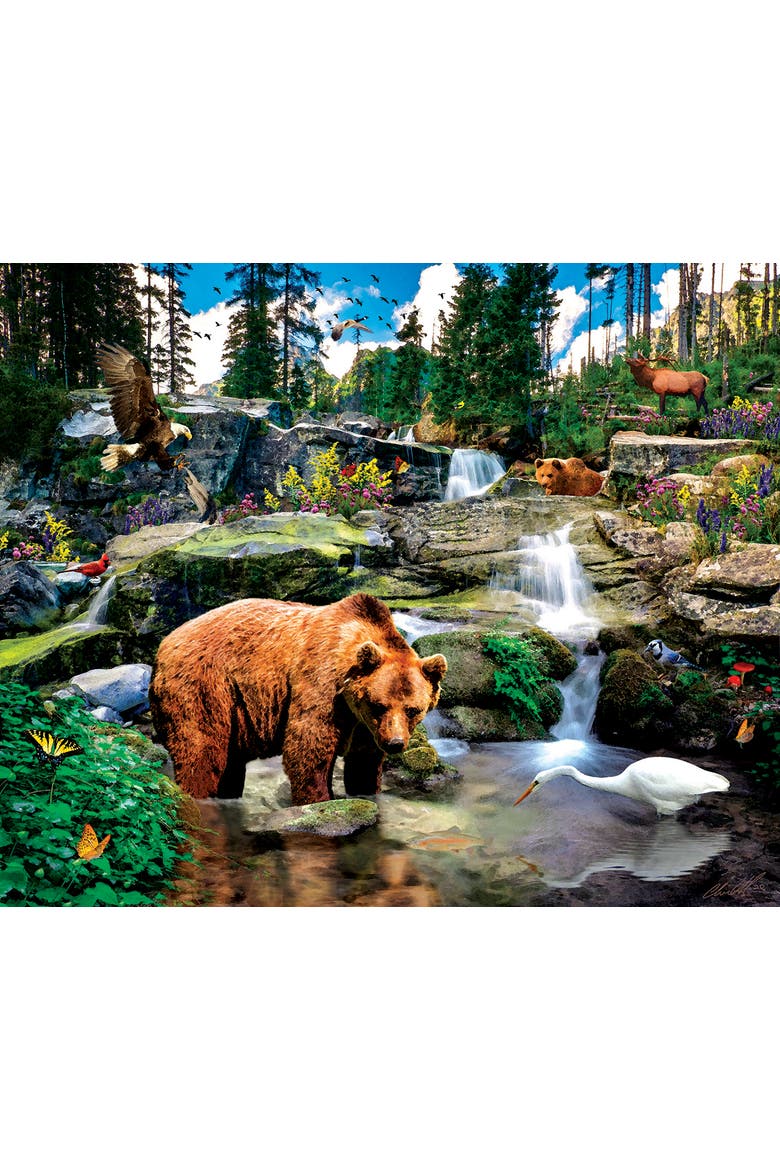 Mountain Stream 1000 piece Jigsaw Puzzle for Adults, Alternate, color, Multicolor