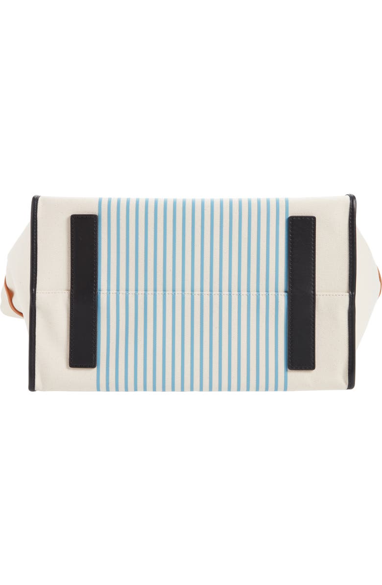 Proenza Schouler White Label X-Large Morris Stripe Tote Bag, Alternate, color,