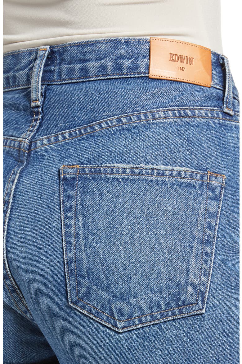 Cai High Waist Straight Leg Jeans, Alternate, color, LUMINEER