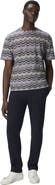 Missoni Crew Neck T-shirt With Geometric Zigzag