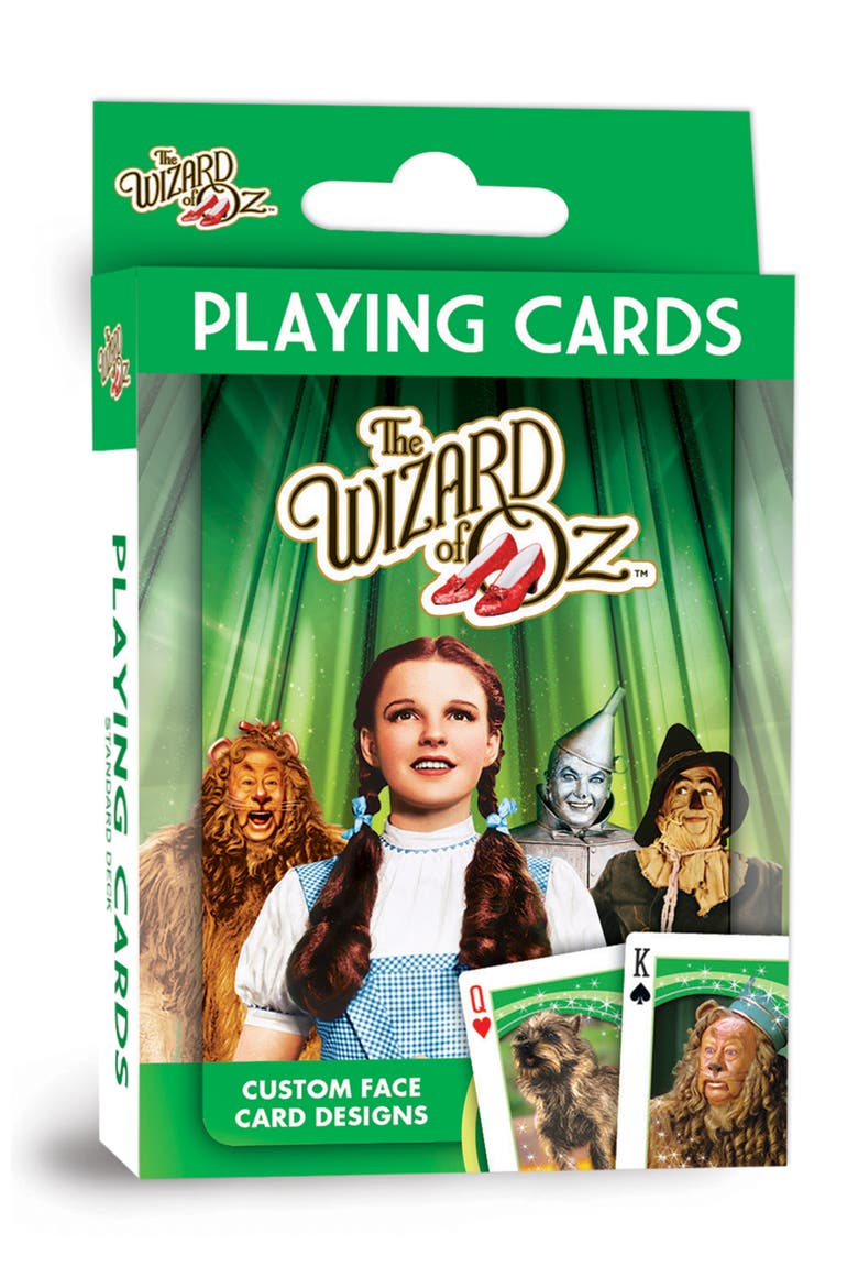 Wizard of Oz Playing Cards, Main, color, Multicolor