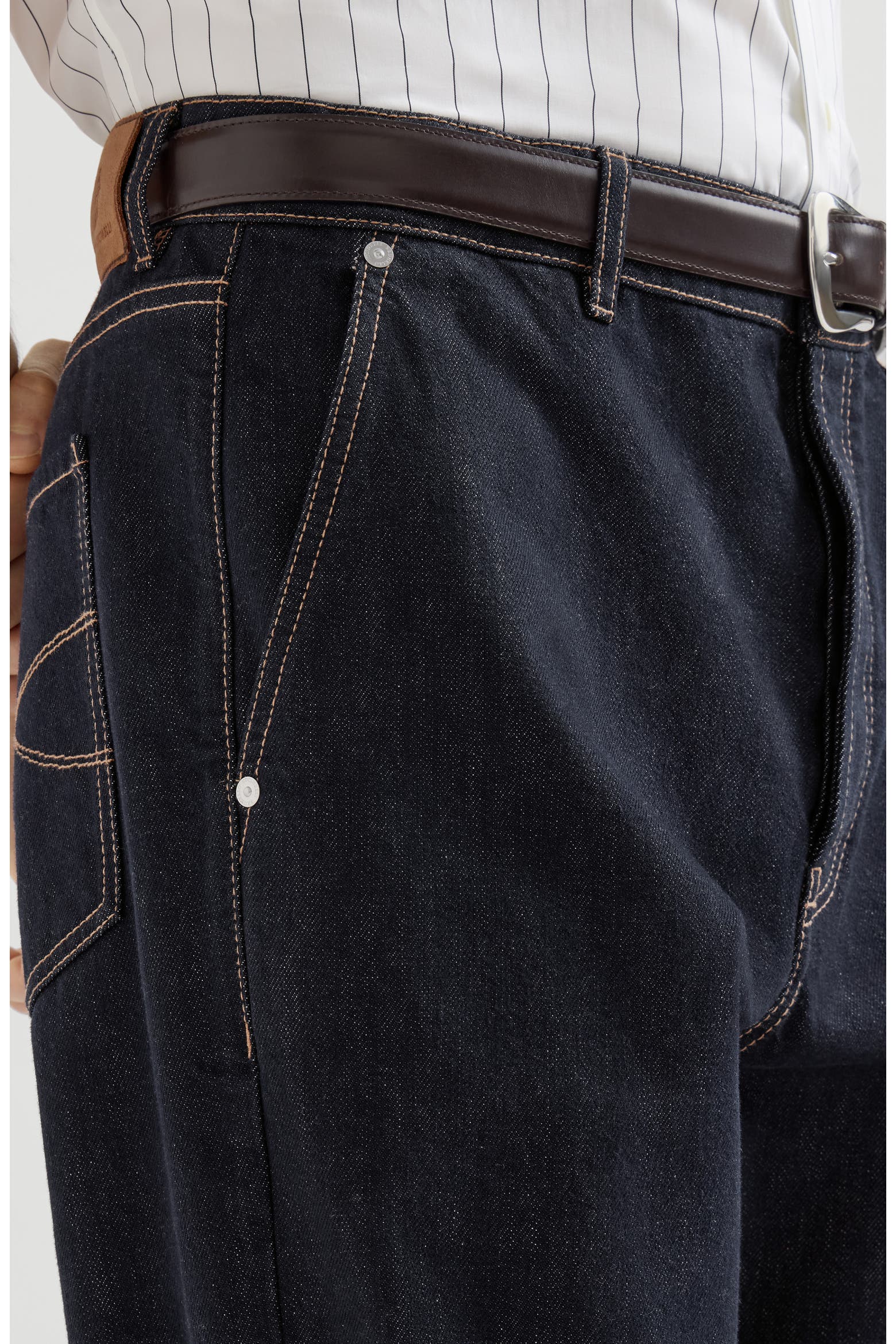 Men Fade Options Brunello Cucinelli No-fade denim iconic fit trousers (Men) | Nordstrom