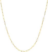 Zoe Lev Paper Clip Chain Necklace