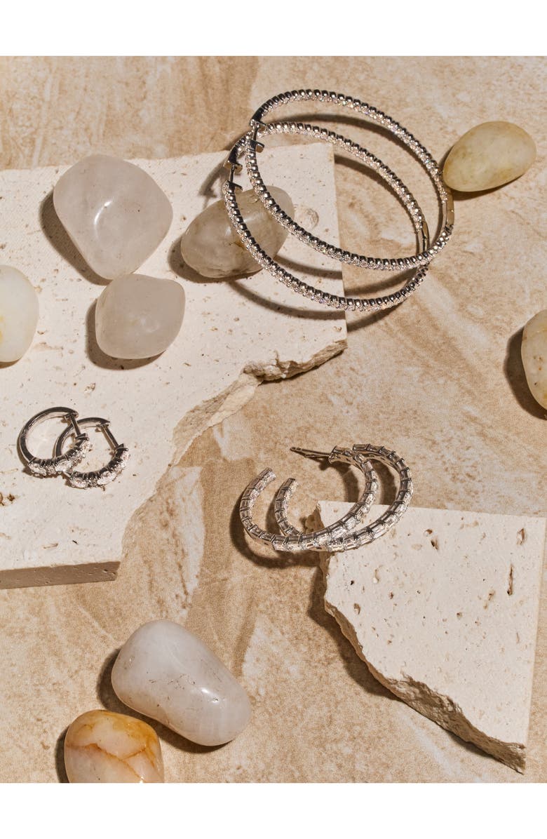 Bony Levy Gatsby Diamond Inside Out Hoop Earrings, Alternate, color, 