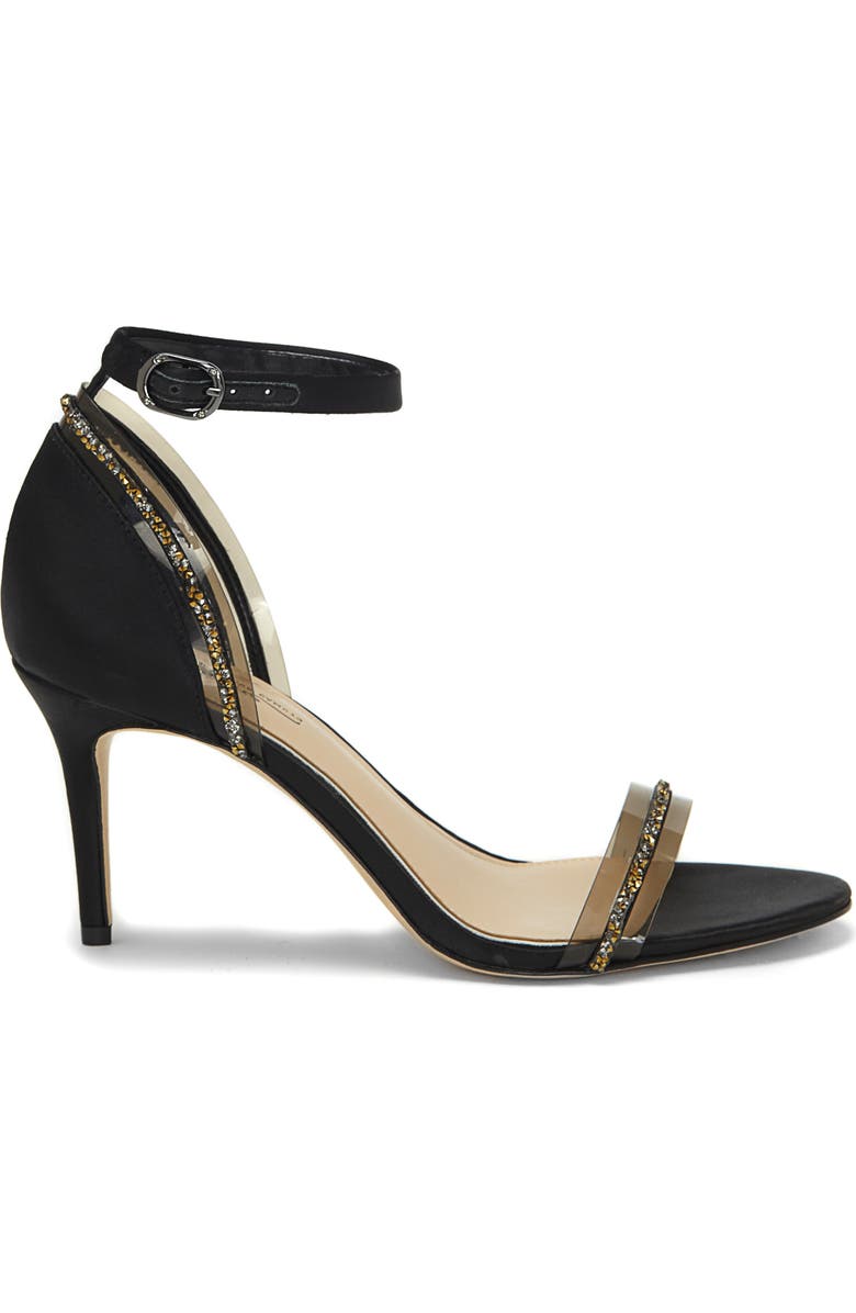 Imagine by Vince Camuto Phillipa Crystal Embellished Clear Sandal, Alternate, color,
