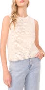 1.STATE Openwork Crewneck Tank