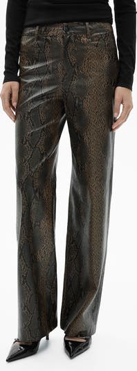 韓国商品/ORDES SNAKE EFFECT COTTON PANTS Sc6381eaf60654ebbb67a172652035