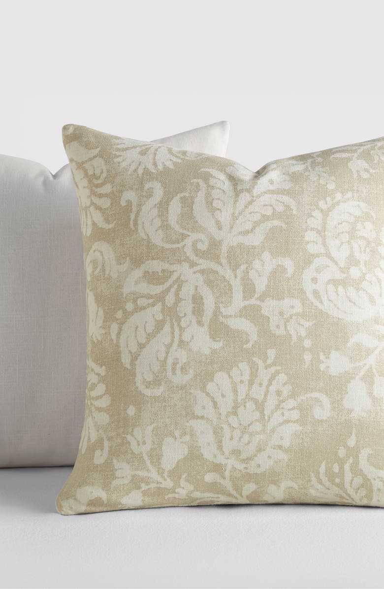 HOMESPUN Assorted 2-Pack Accent Pillows, Alternate, color, Floral Natural