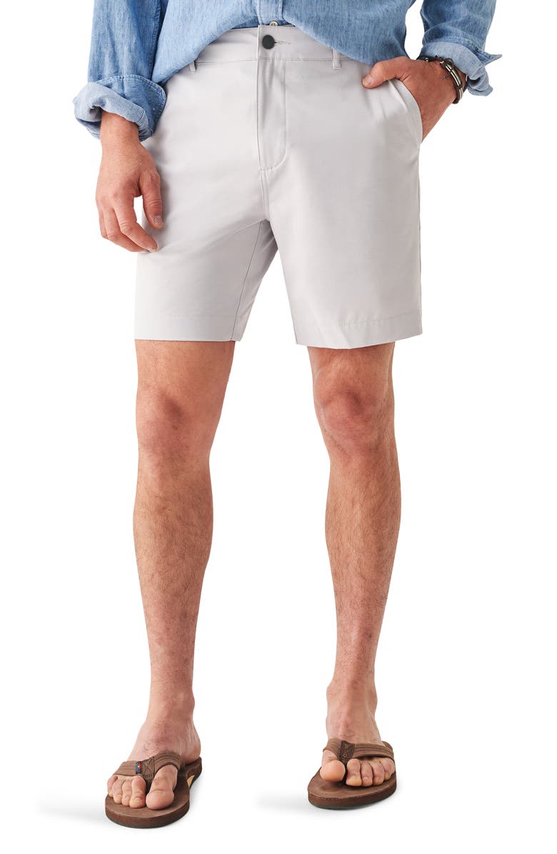 Faherty All Day Belt Loop 7-Inch Shorts, Main, color,