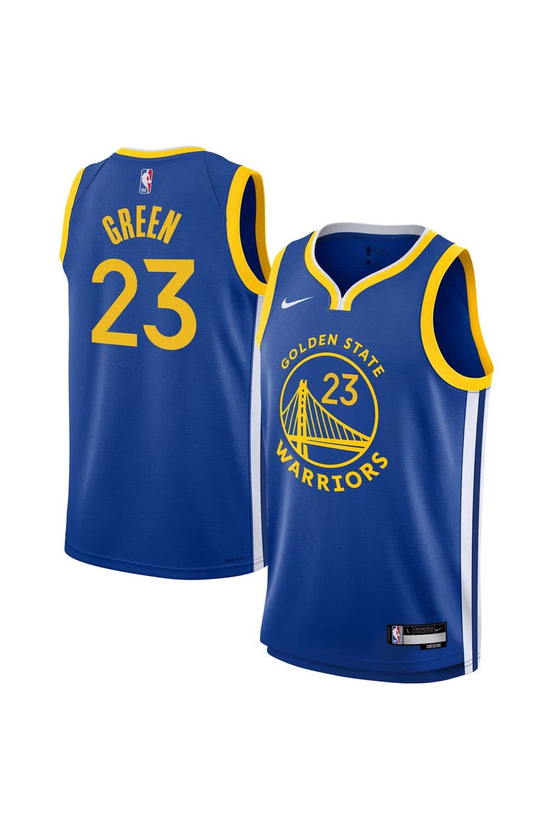 Youth Nike Draymond Green Royal Golden State Warriors Swingman Jersey - Icon Edition, Main, color, Royal