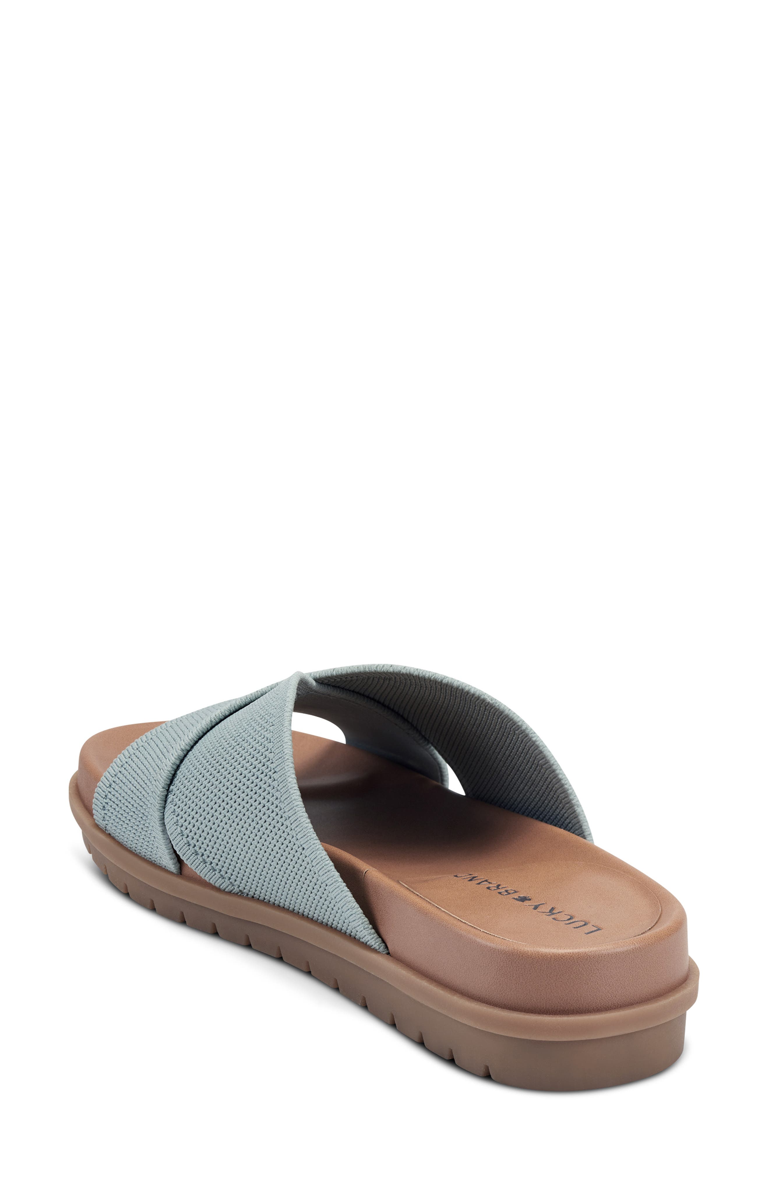 Sieko Slide Sandal, Alternate, color, WROUGHT IRON